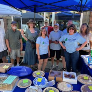 Volunteers at our 2025 Pie Sale in Belfast