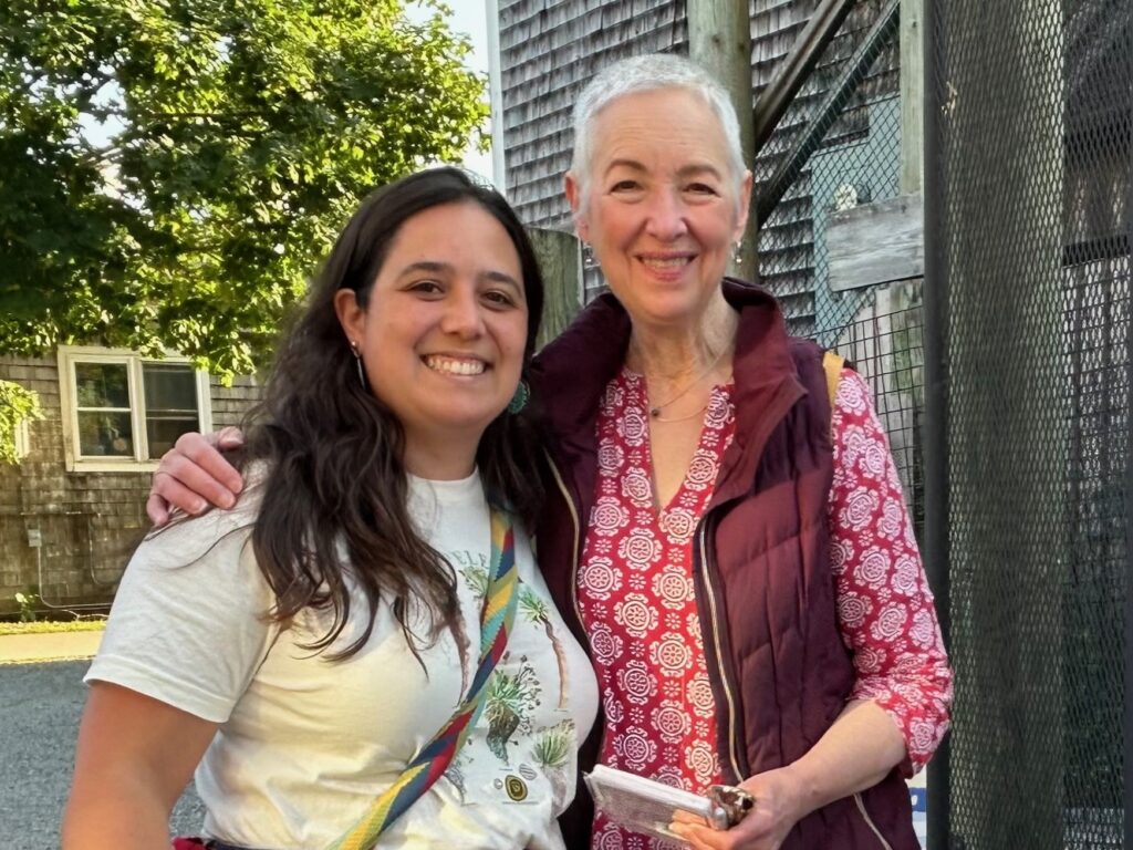 Carolina Vargas (Winterport) and Valerie Tate (Belfast)
