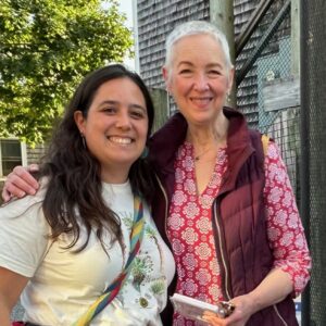 Carolina Vargas (Winterport) and Valerie Tate (Belfast)